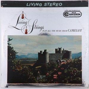 Living Strings Play All The Music From Camelot 1961 LP Record CAS 657 Rockaway